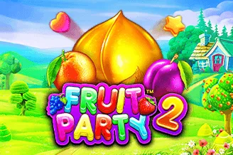 Fruit Party 2 Slot logo.